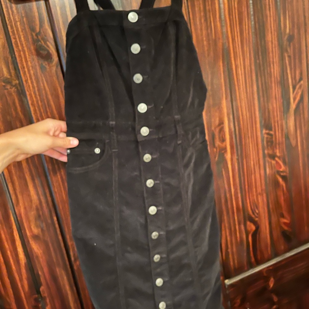 Courduroy Free People button up dress